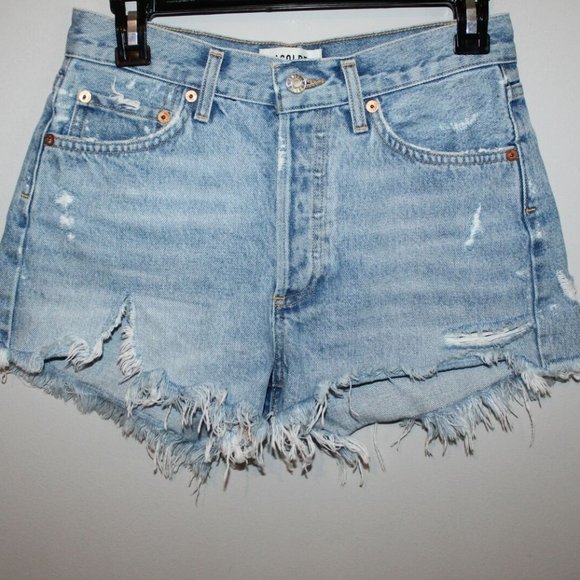 Flawed  Vintage Cut Off Jean Shorts HW8869 - Picture 2 of 10